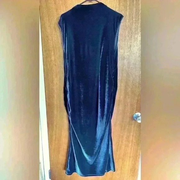 Velvet Long high neck dress size XXL - Picture 1 of 4